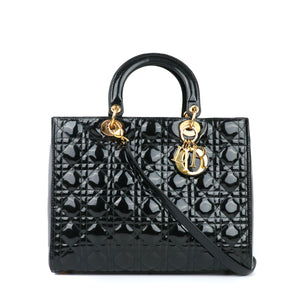 DIOR - Lady Dior Large handbag