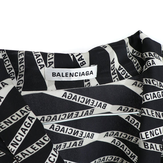 BALENCIAGA - Chemisier en soie (T40)