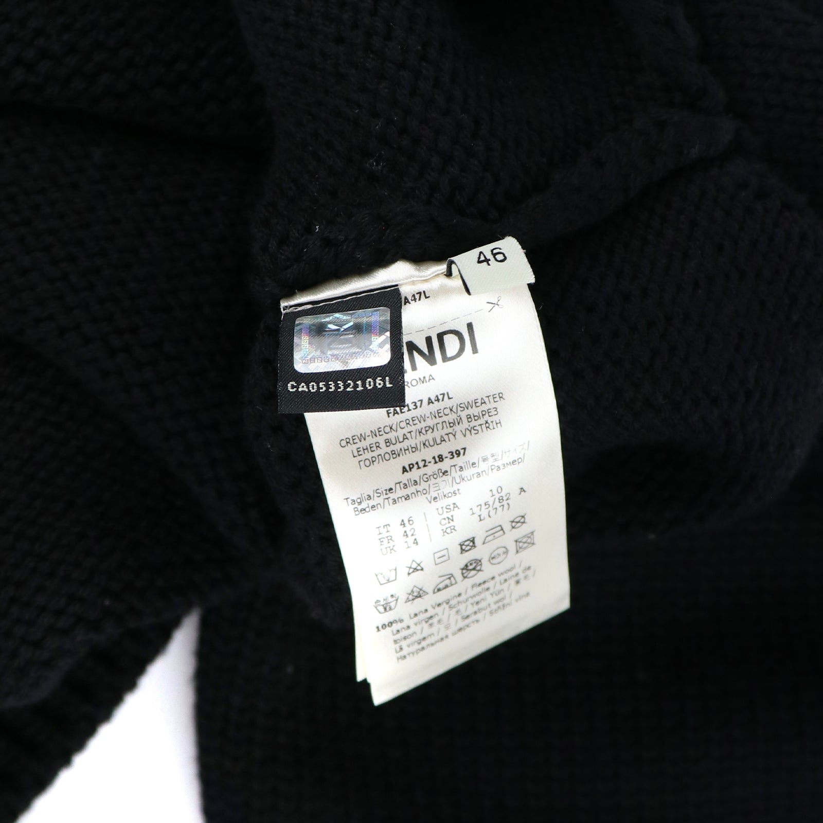 FENDI - Wool sweater (T46)