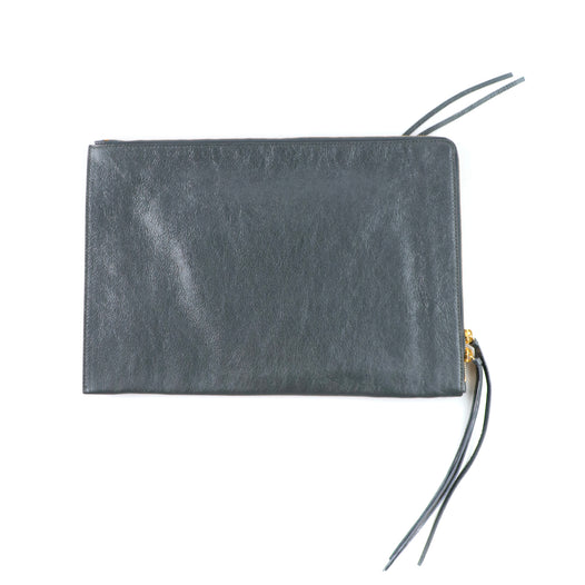 BALENCIAGA - Pochette en cuir Classic