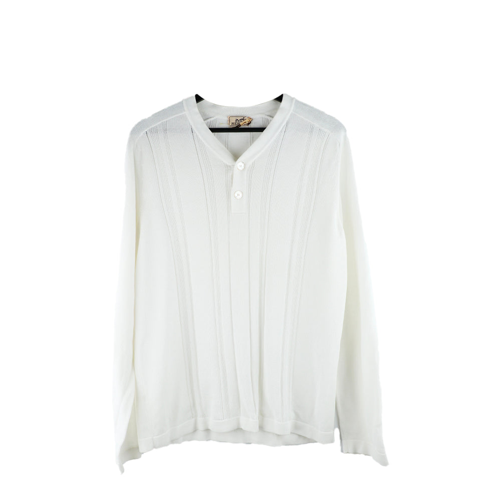 HERMÈS - Vintage long-sleeved sweater (M)