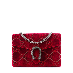 GUCCI - Mini Dionysus shoulder bag in purple velvet