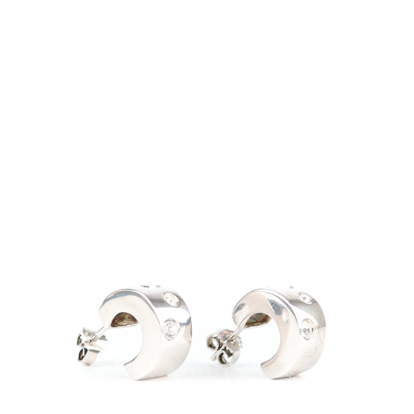 SAINT LAURENT - Boucles d'oreilles vintage