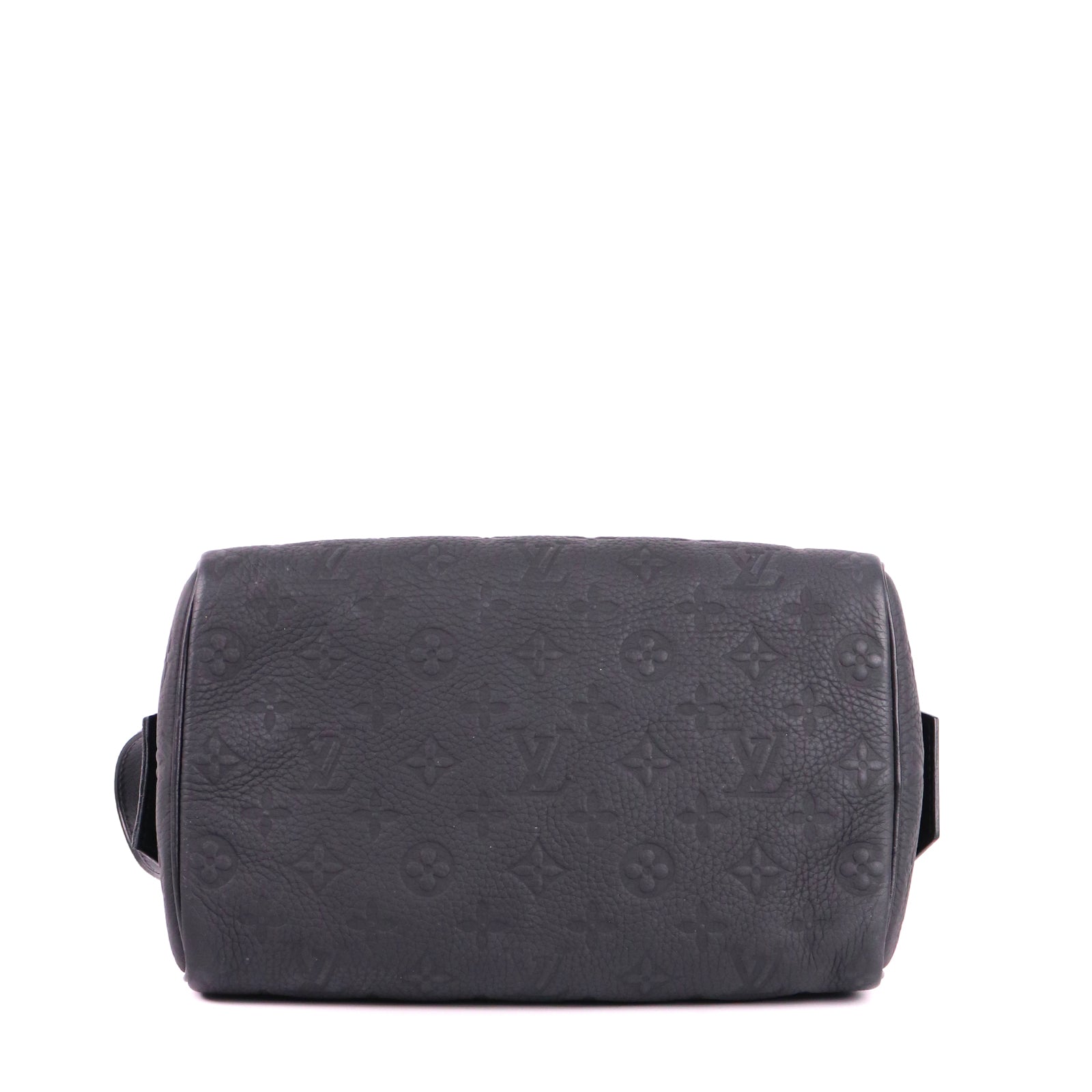 LOUIS VUITTON - Trousse de toilette Dopp Kit en cuir grainé noir