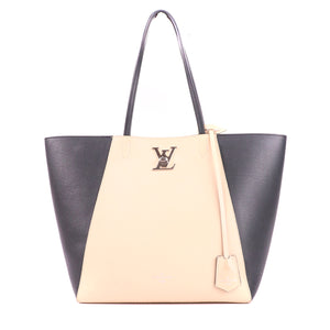 LOUIS VUITTON - Sac cabas Lockme twist bicolore