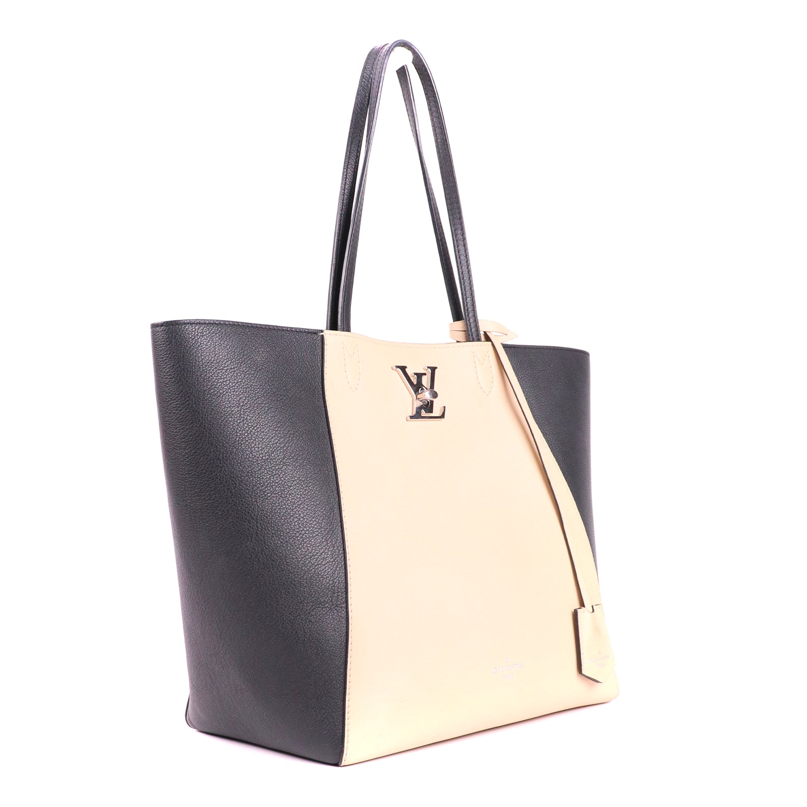 LOUIS VUITTON - Sac cabas Lockme twist bicolore