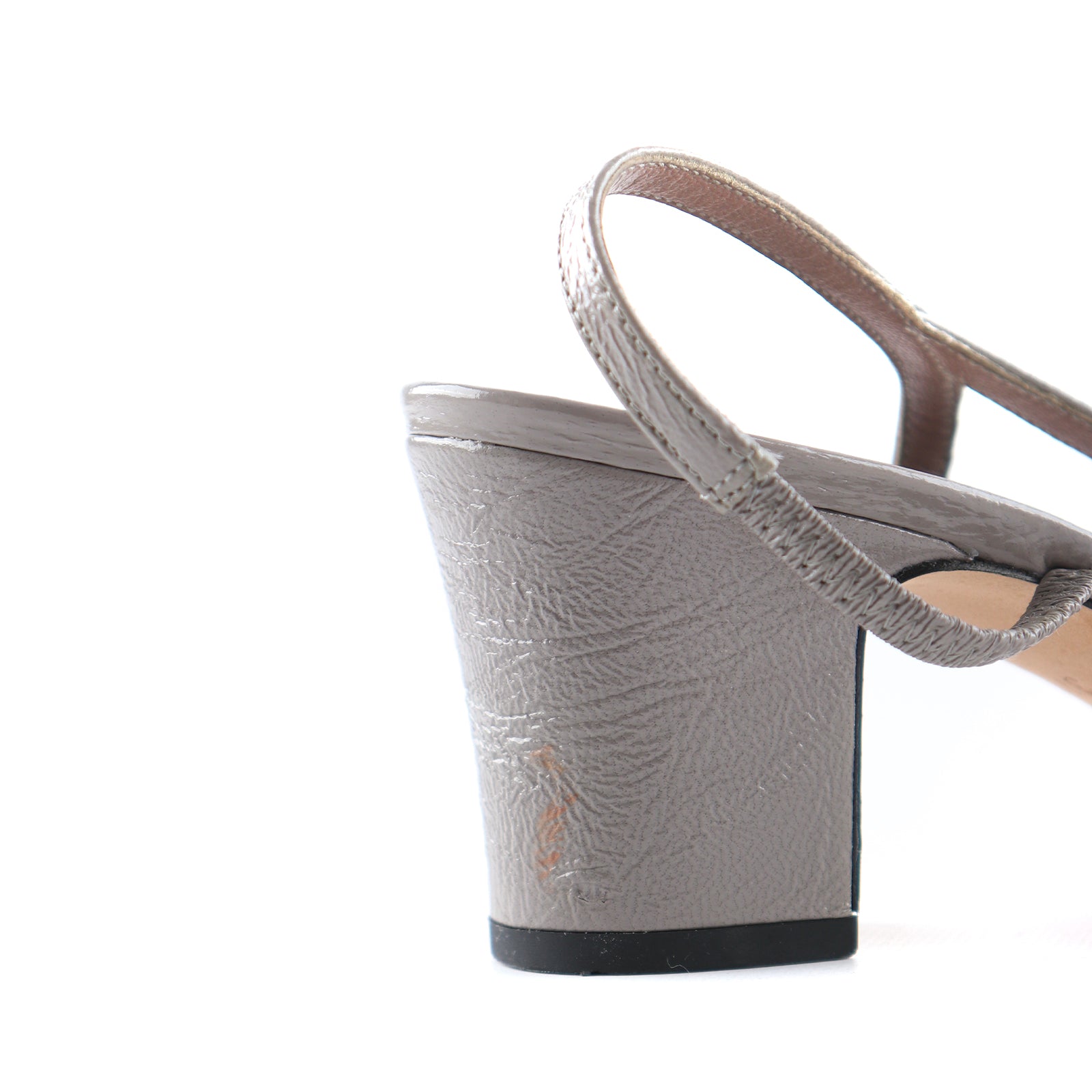 CHANEL - Sandales à talon Slingback (T37,5)
