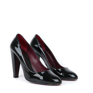 MIU MIU - Escarpins en cuir verni (T37,5)