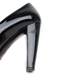 MIU MIU - Escarpins en cuir verni (T37,5)