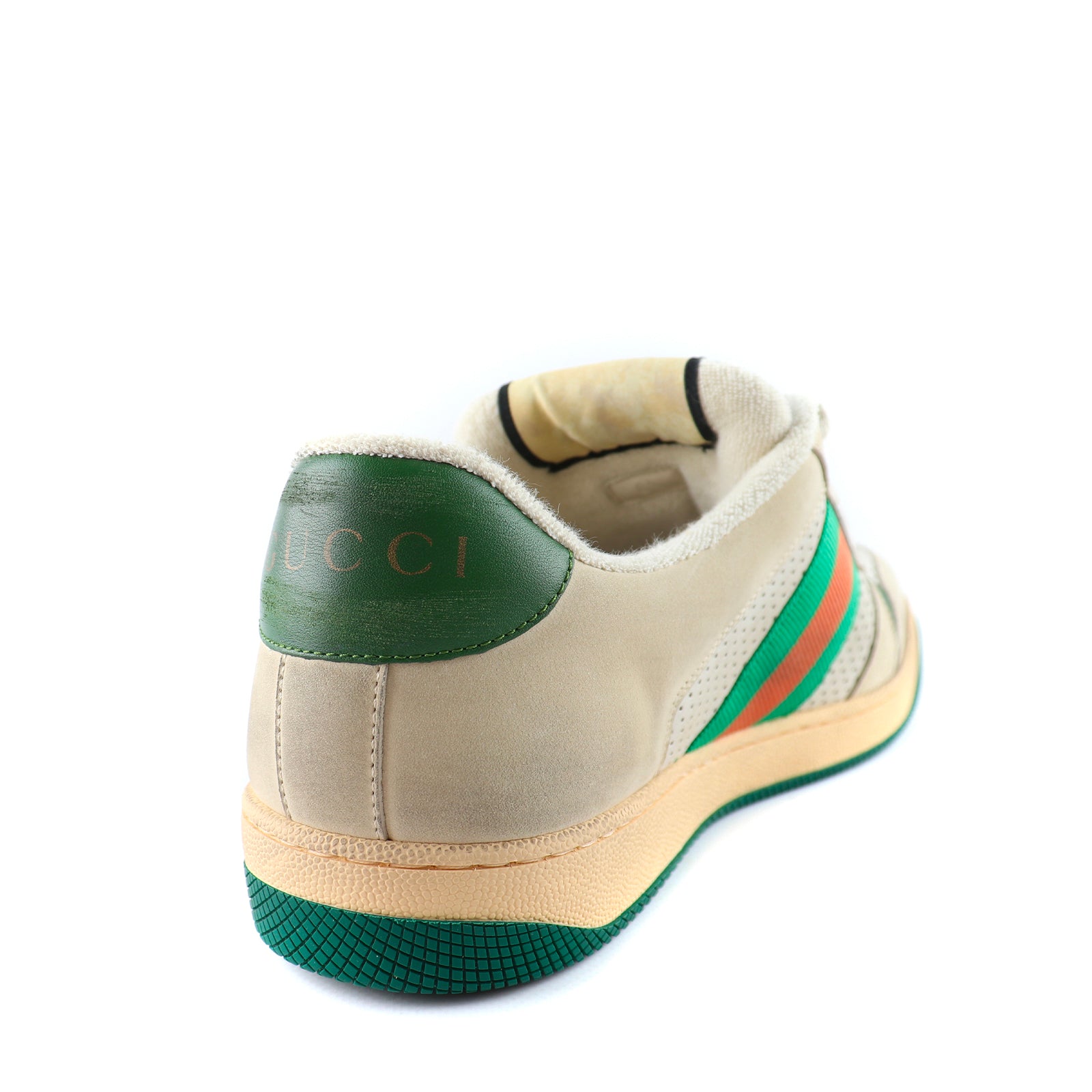 GUCCI - Screener leather sneakers (T42.5)