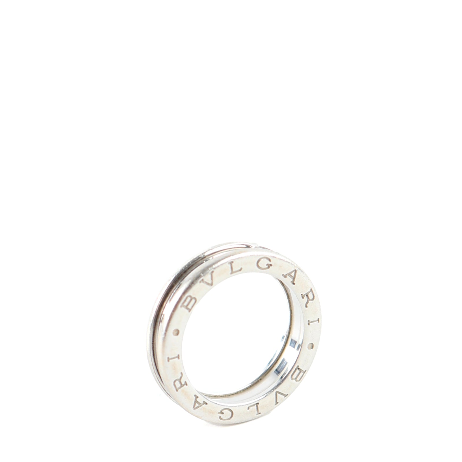 BULGARI - Bague B.Zero1 en or blanc (T53)