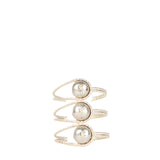 CHANEL - Manchette triple CC