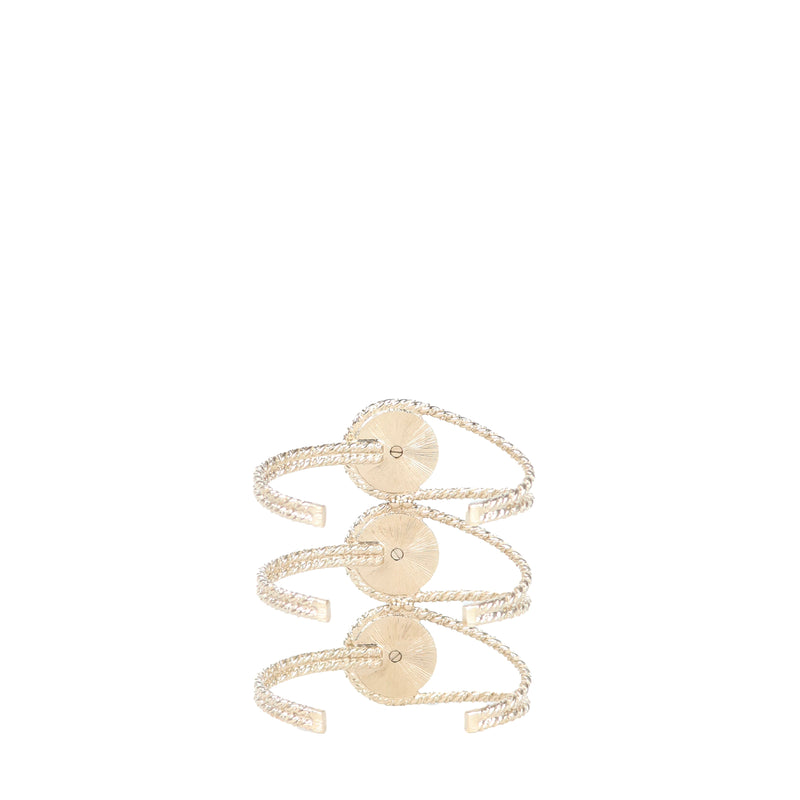 CHANEL - Manchette triple CC