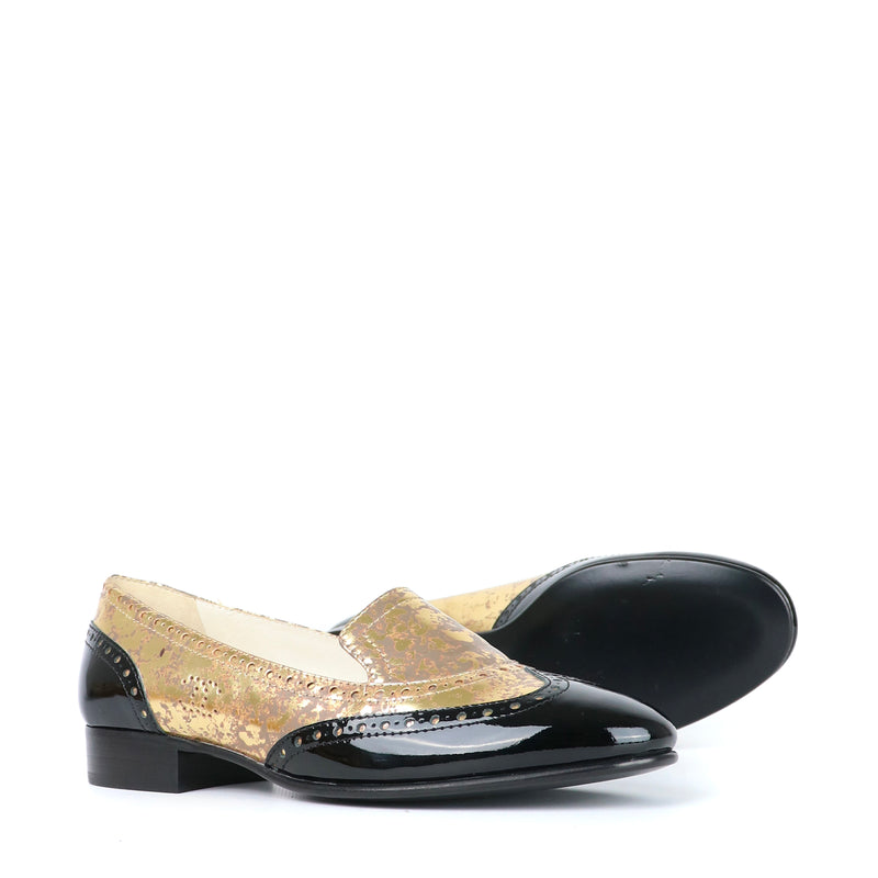 CHANEL - Mocassins en cuir (T39)