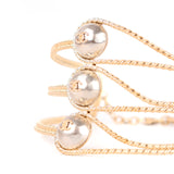 CHANEL - Collier chocker triple CC