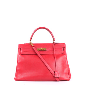 HERMÈS - Sac à bandoulière Kelly 35 en cuir epsom