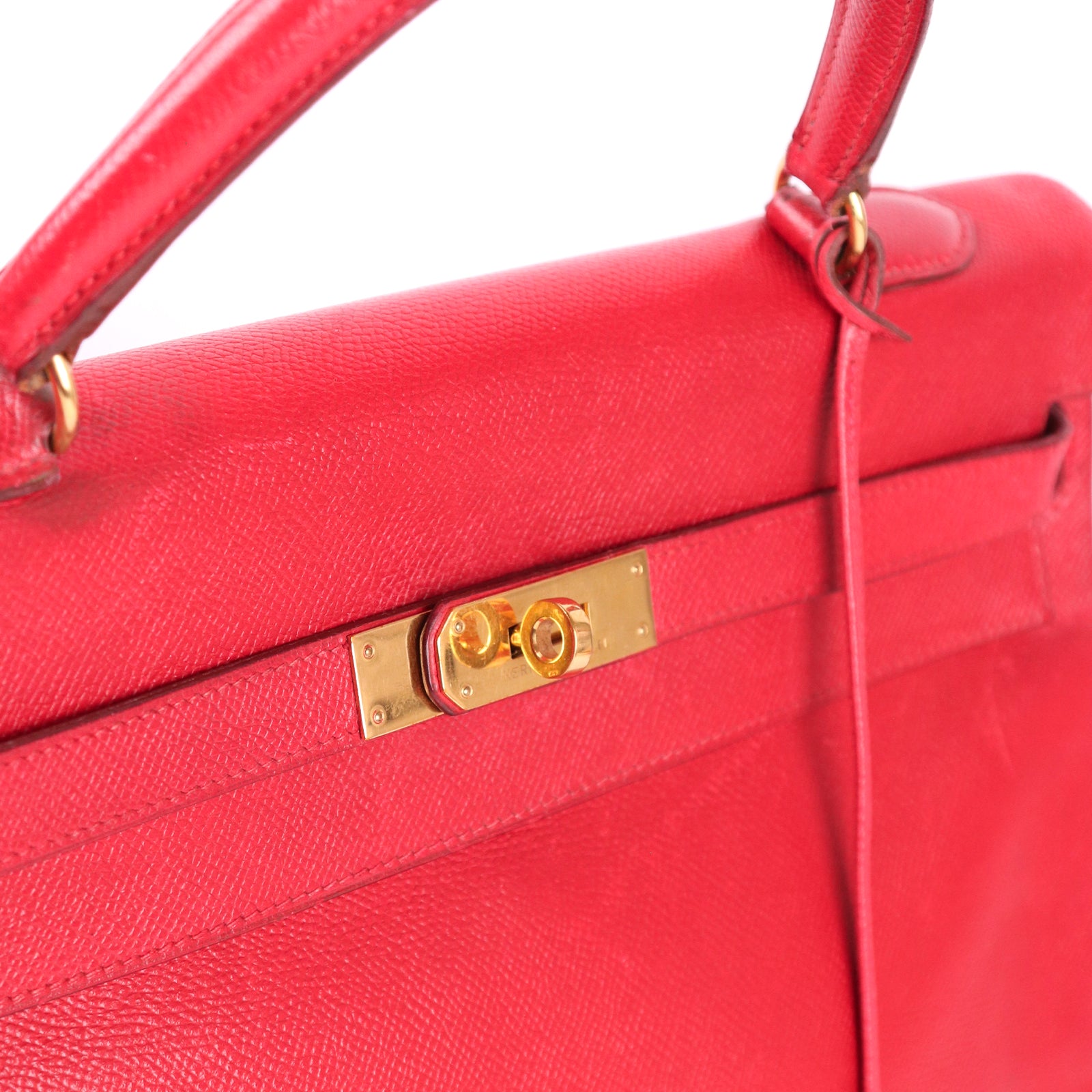 HERMÈS - Sac à bandoulière Kelly 35 en cuir epsom