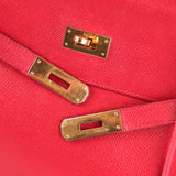 HERMÈS - Sac à bandoulière Kelly 35 en cuir epsom