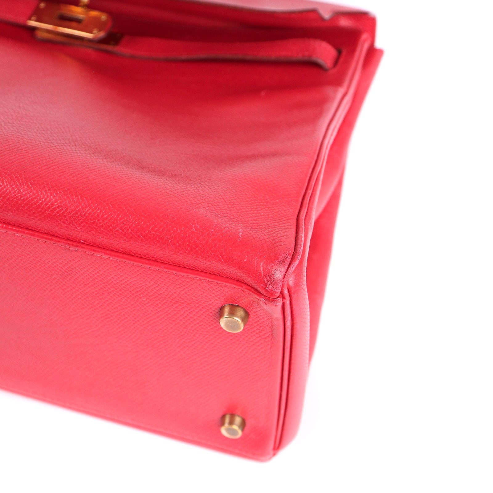 HERMÈS - Sac à bandoulière Kelly 35 en cuir epsom