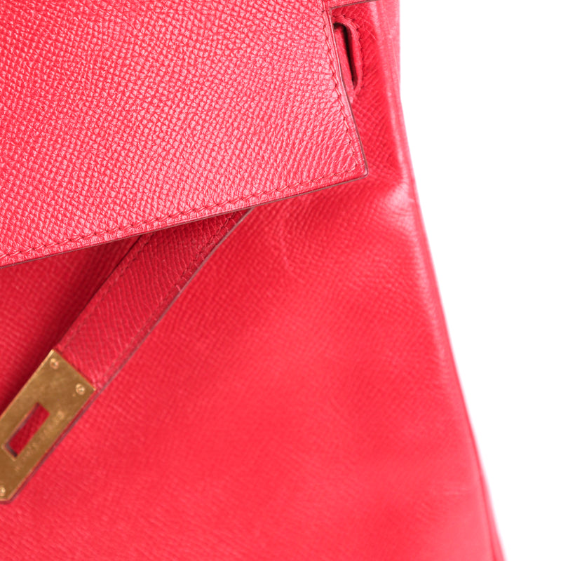 HERMÈS - Sac à bandoulière Kelly 35 en cuir epsom