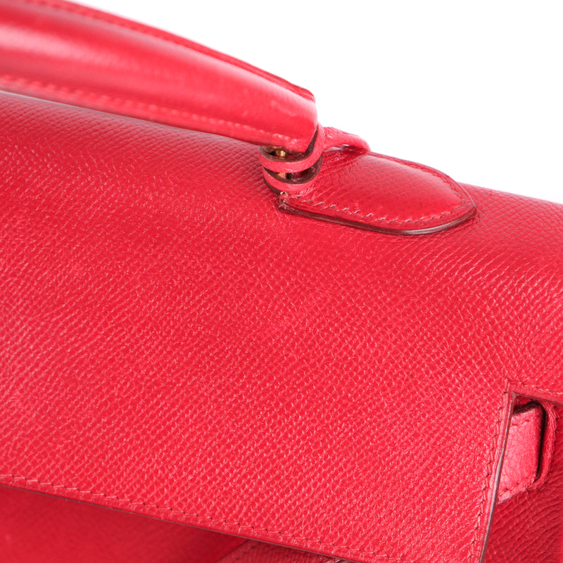 HERMÈS - Sac à bandoulière Kelly 35 en cuir epsom