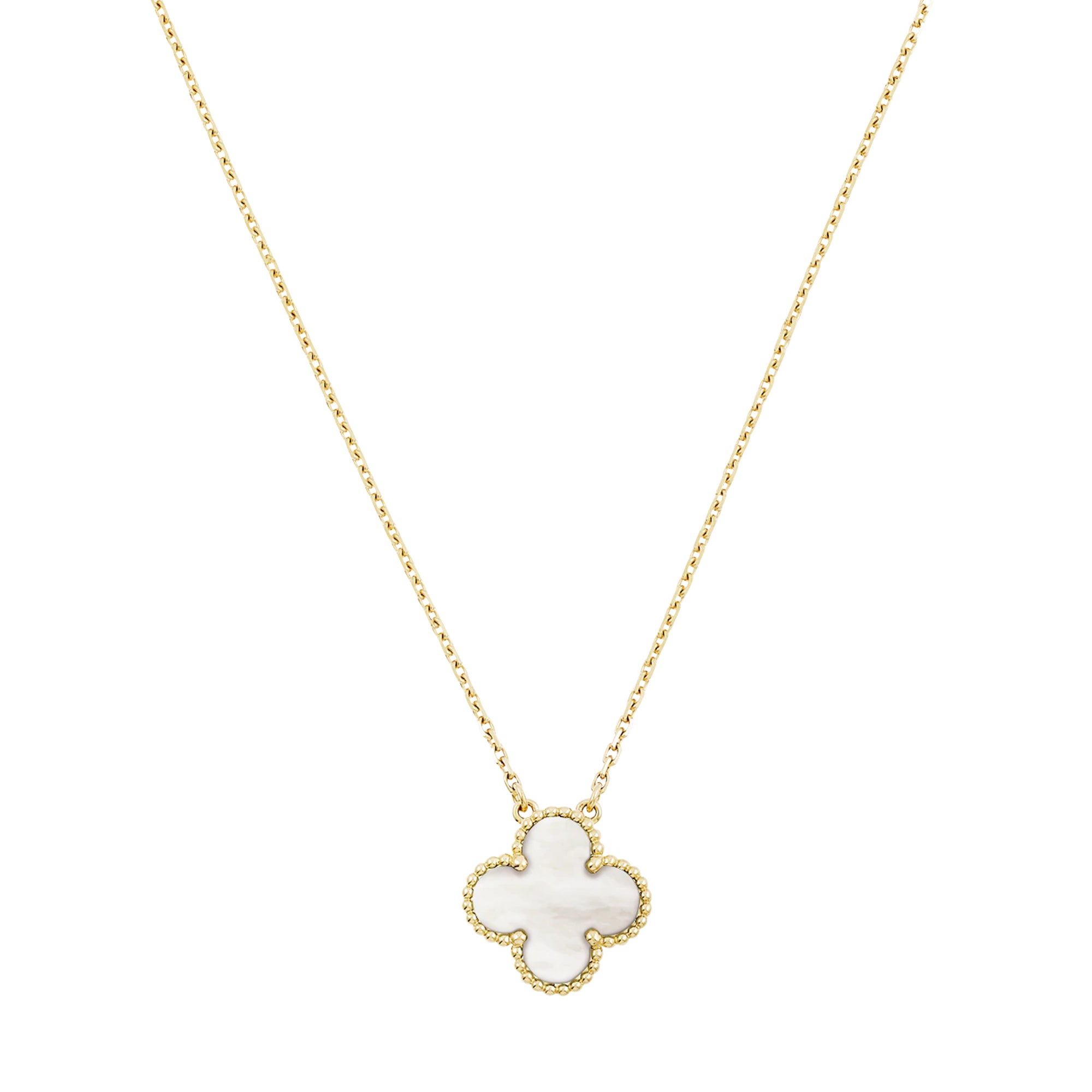 VAN CLEEF & ARPELS - Pendentif Vintage Alhambra Van Cleef & Arpels en or jaune