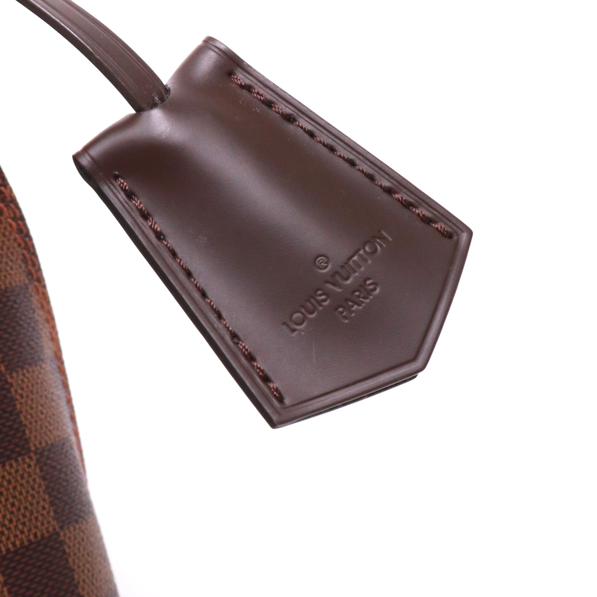 LOUIS VUITTON - Louis Vuitton Alma BB shoulder bag in ebony damier canvas