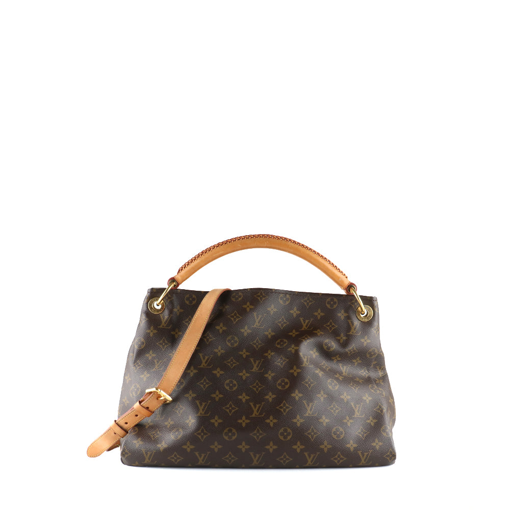 LOUIS VUITTON - Artsy MM tote bag in monogram canvas with shoulder strap