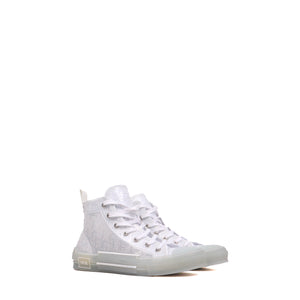 DIOR - Sneakers B23 High Dior en plastique transparent (T43)