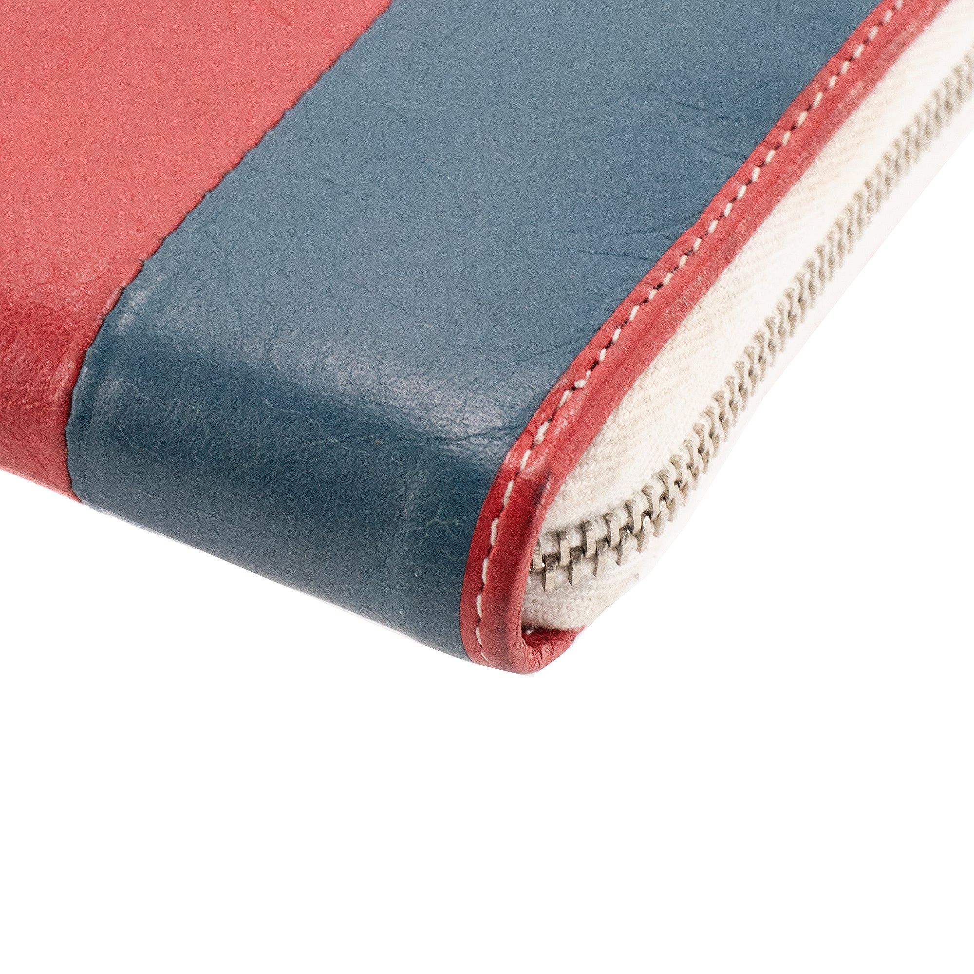 BALENCIAGA - Balenciaga Bazar wallet in multicolor leather