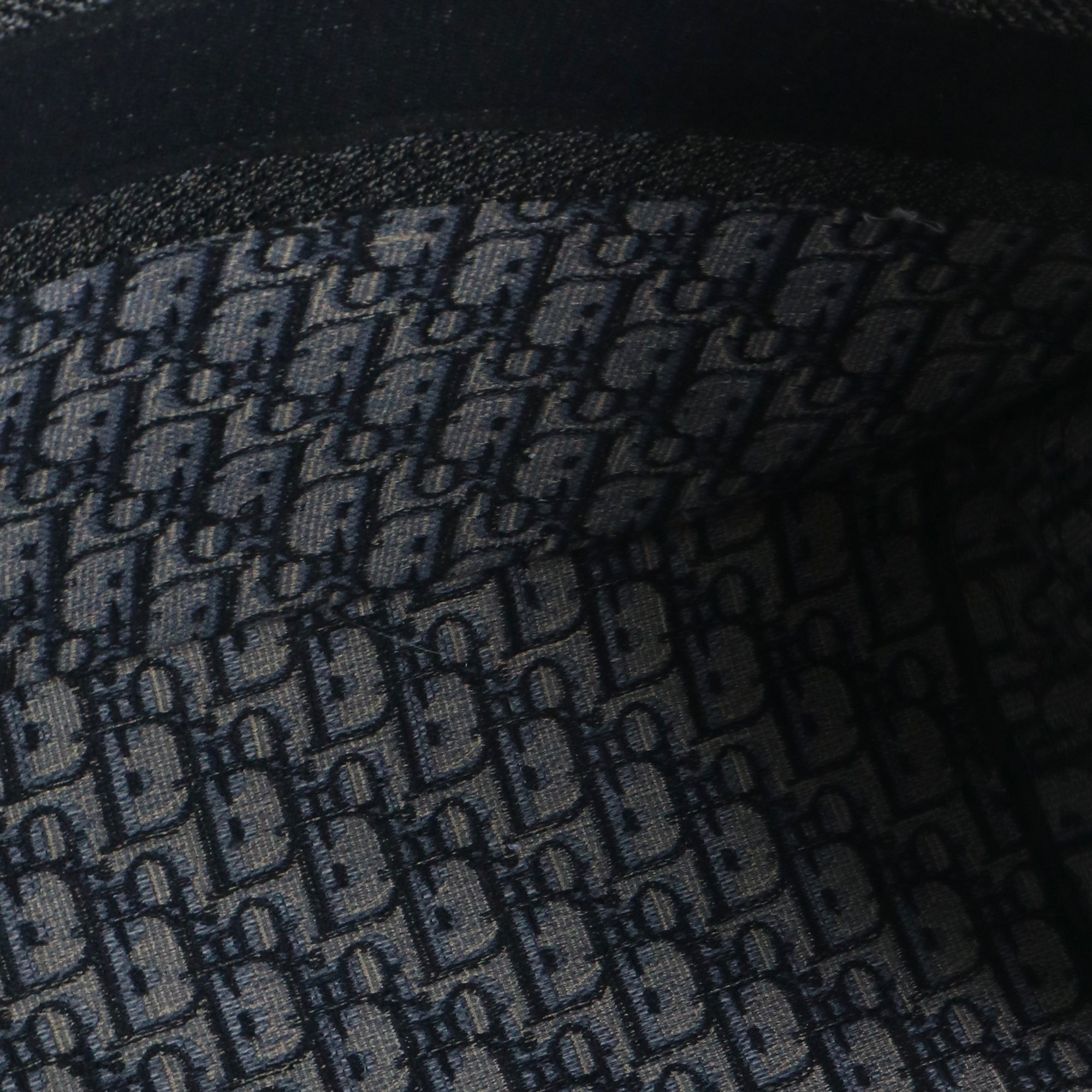 DIOR - Sac cabas Book Tote Large Dior en toile Dior Oblique bleu marine