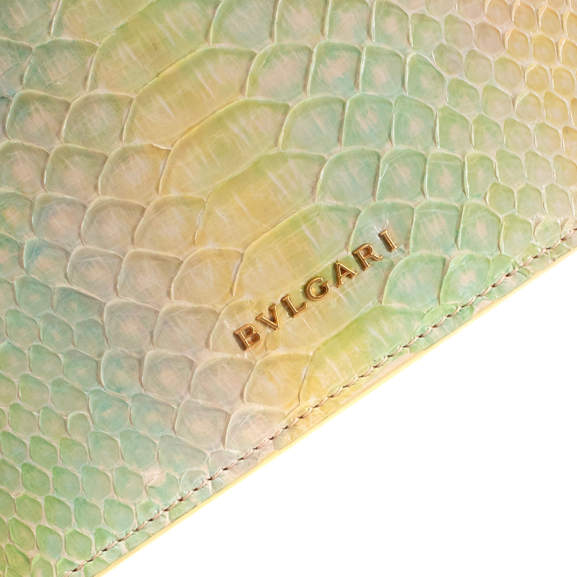 BULGARI - Bvlgari Serpenti shoulder bag in multicolored python