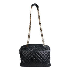 CHANEL - Vintage Chanel Caméra shoulder bag in cream white leather