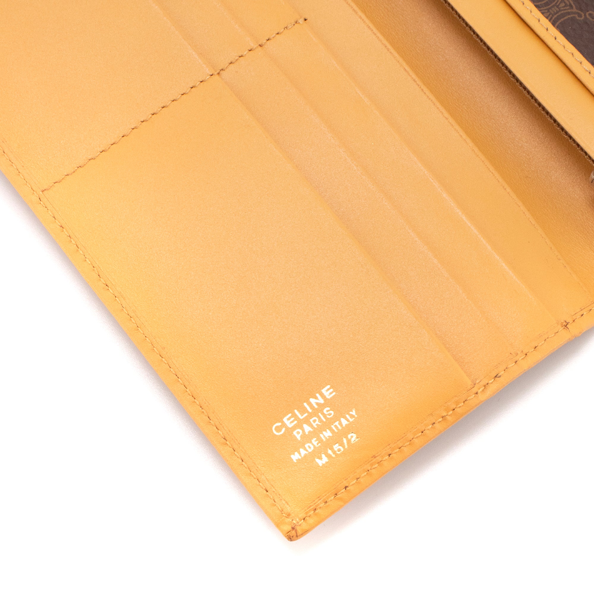 CELINE - Celine wallet in vintage monogrammed coated canvas