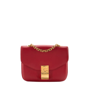 CELINE - Celine C Bag shoulder bag in smooth red leather