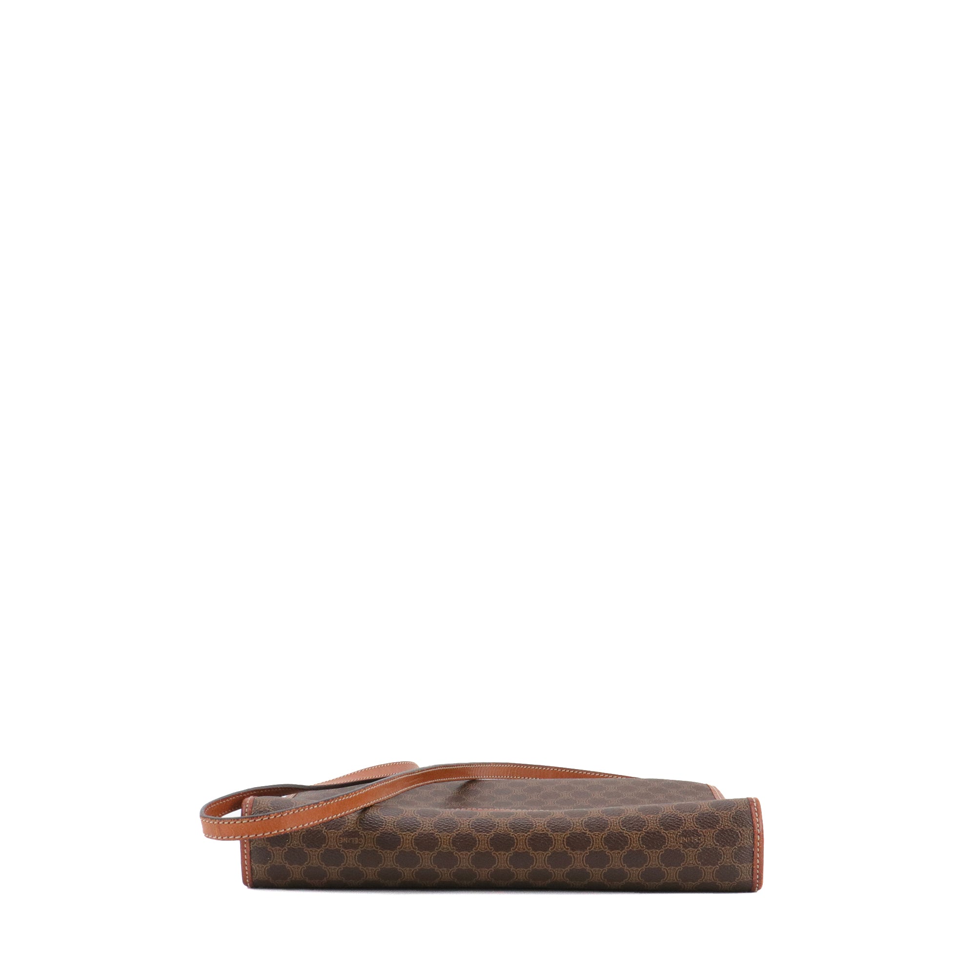 CELINE - Celine shoulder bag in vintage monogrammed coated canvas