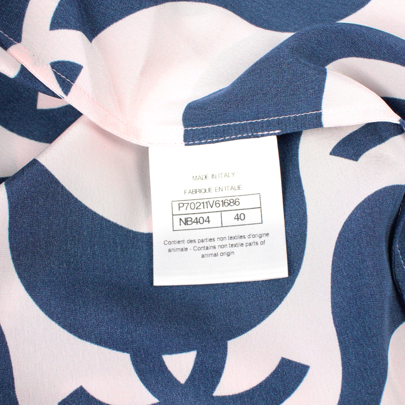 CHANEL - Chemise en soie (T40)