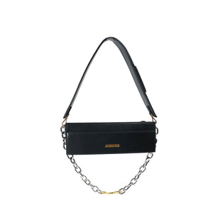 JACQUEMUS - Le Ciuciu shoulder bag in black leather