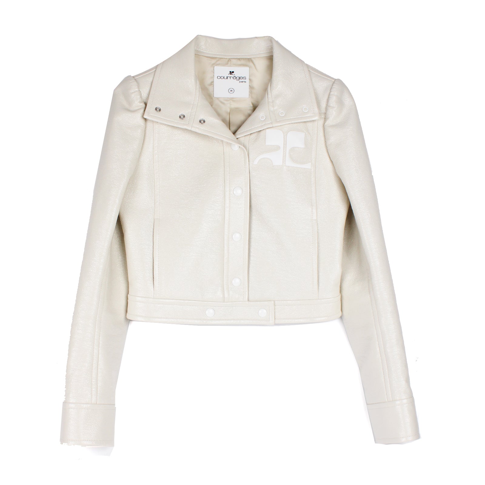 COURRÈGES - Veste réédition en vinyle (T36)