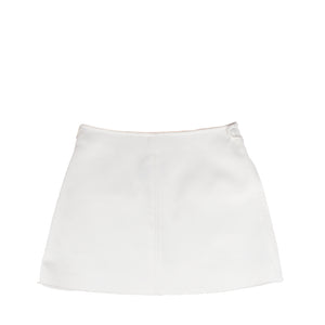 COURRÈGES - Leather skirt (T38)