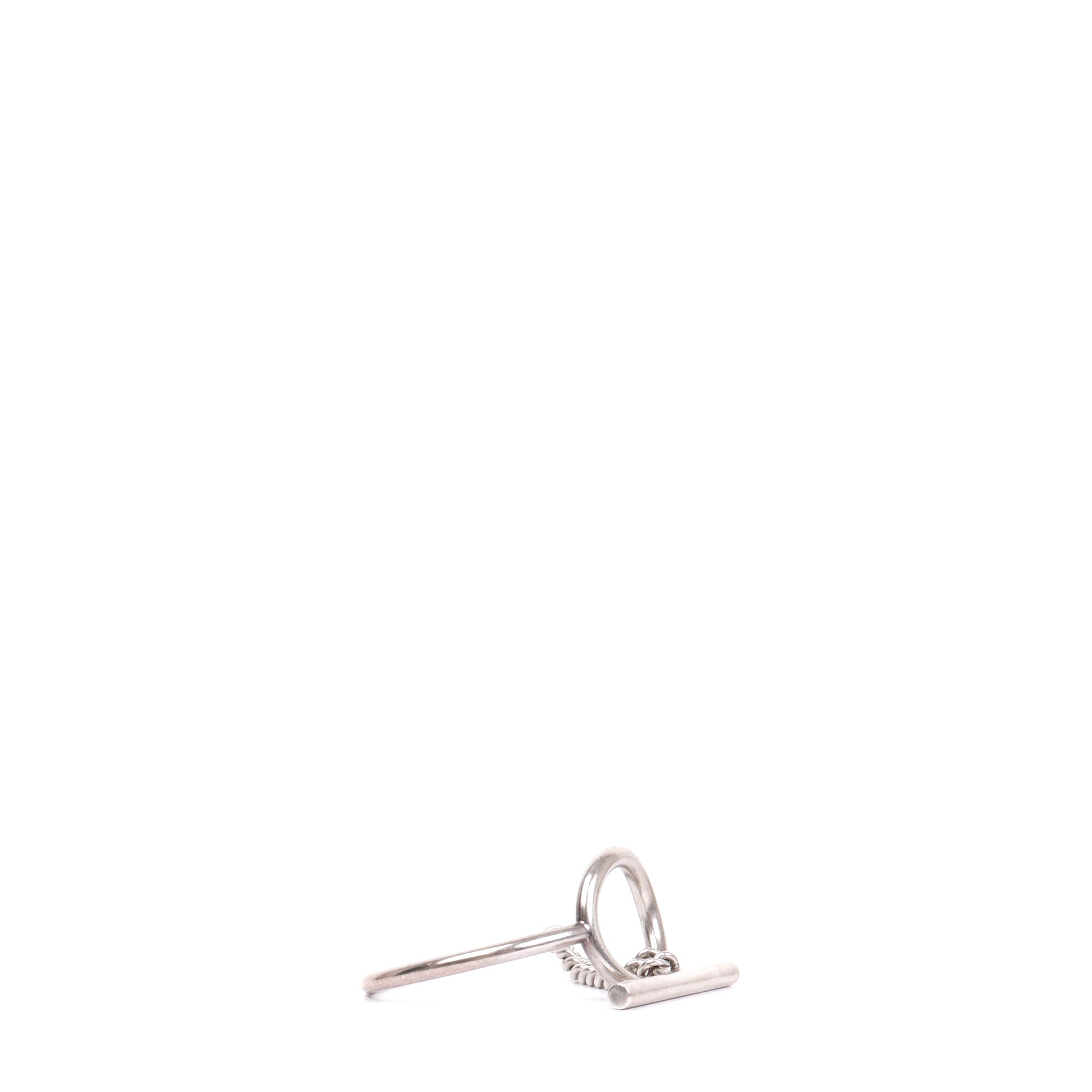 HERMÈS - Bracelet Croisette Hermès en argent