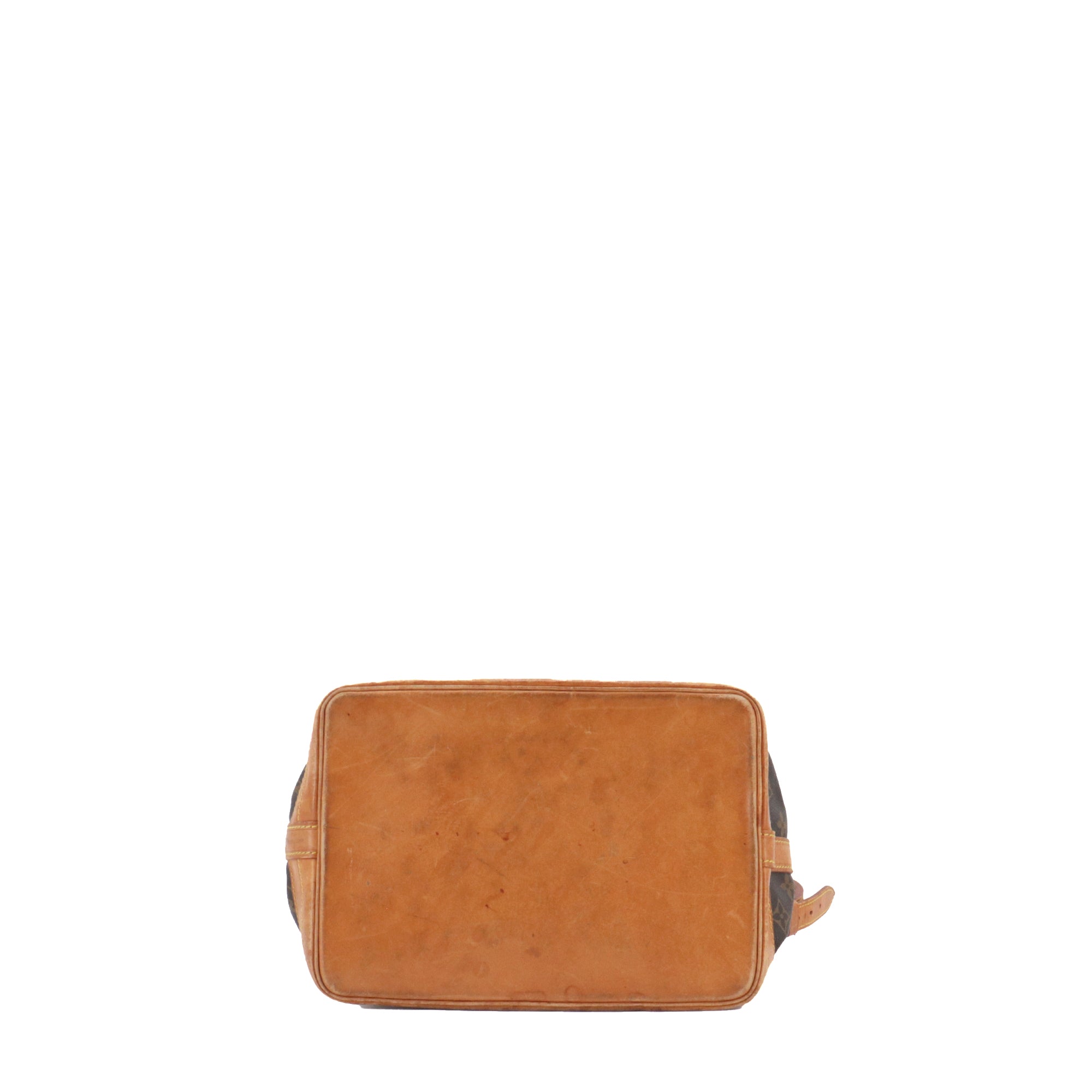 LOUIS VUITTON - NéoNoé shoulder bag in monogram canvas and poppy red leather