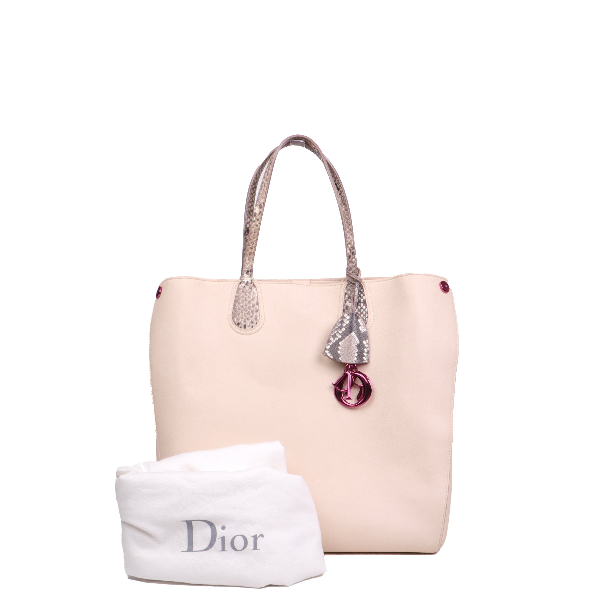 DIOR - Book Tote Large shopping bag in navy blue Dior Oblique canvas