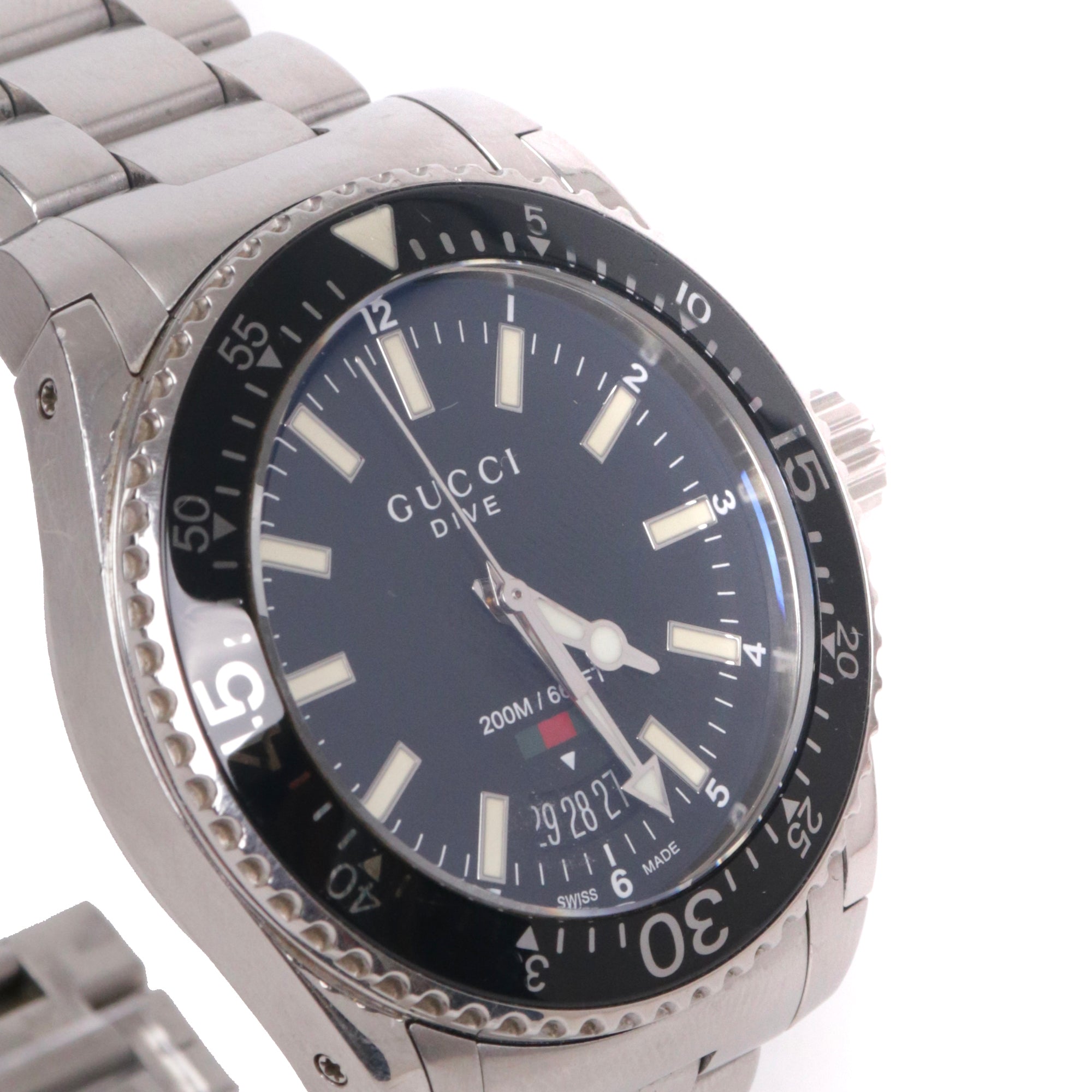 GUCCI - Montre Dive 40mm Gucci en acier