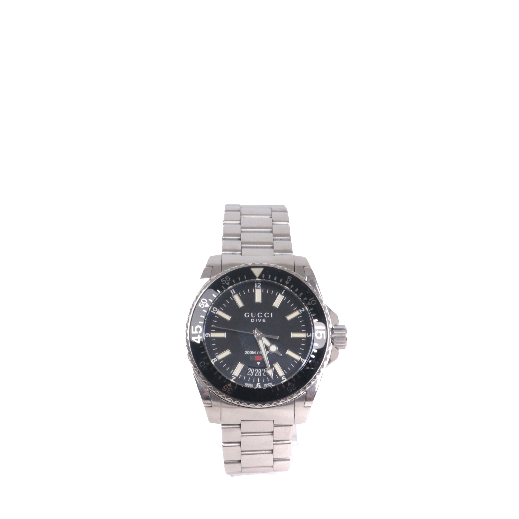 GUCCI - Montre Dive 40mm Gucci en acier