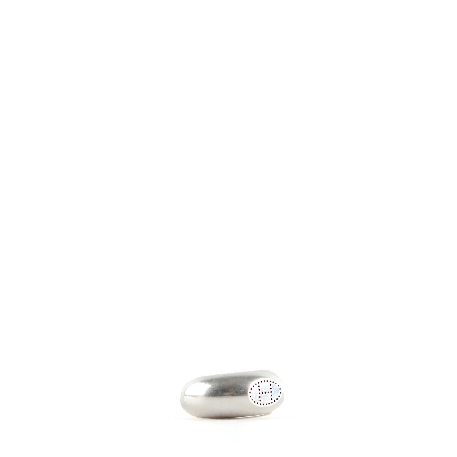 HERMÈS - Bague Evelyne en argent (T54)