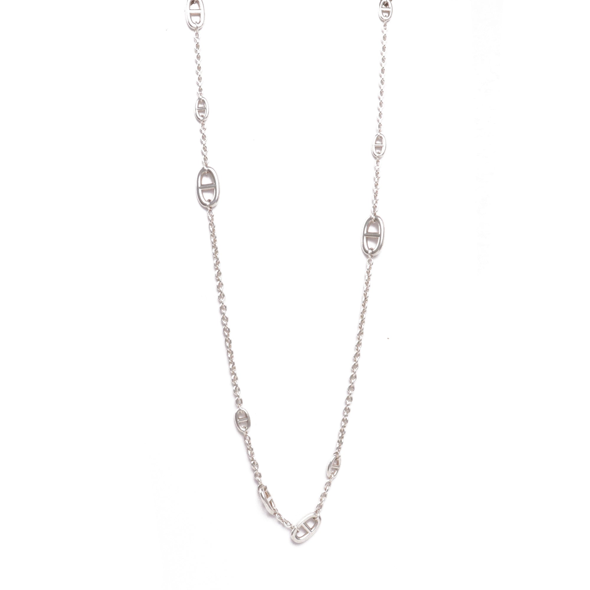 HERMÈS - Sautoir Farandole 160 Hermès en argent