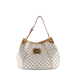 LOUIS VUITTON - Galliera tote bag in azure damier canvas
