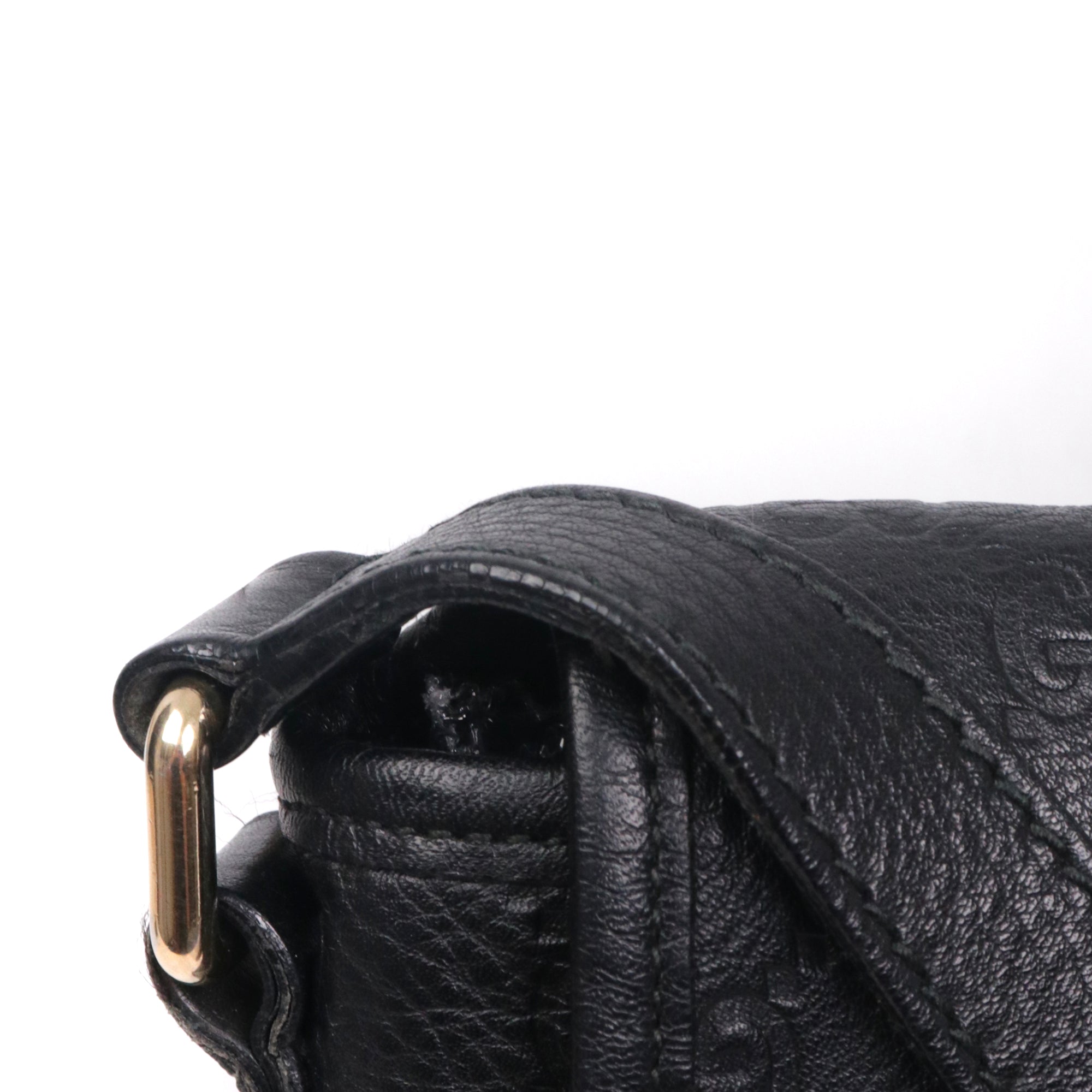GUCCI - GG Marmont Small Size shoulder bag in black leather