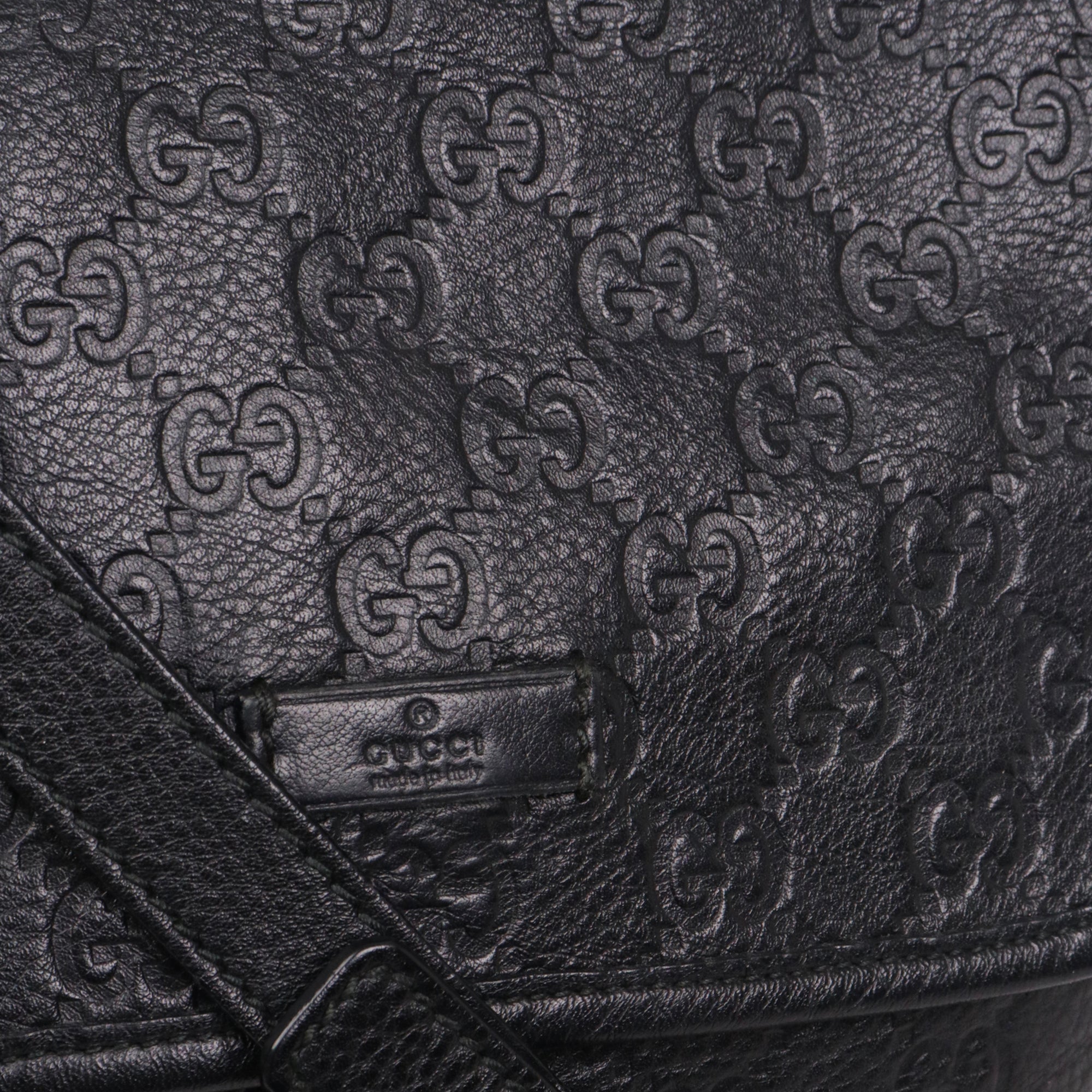 GUCCI - GG Marmont Small Size shoulder bag in black leather